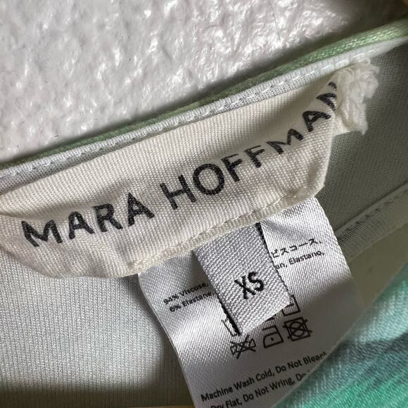 Mara Hoffman Floral Ponte Swing Shift Dress Size XS - Picture 10 of 11